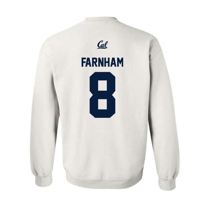 UC Berkeley - NCAA Women's Soccer : morgan farnham - Sports Shersey Crewneck Sweatshirt-1