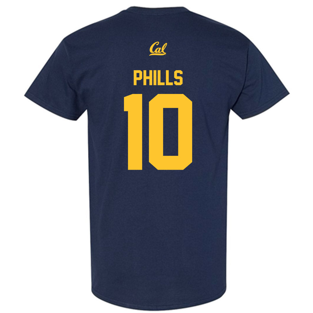 UC Berkeley - NCAA Women's Volleyball : Dominique Phills - Sports Shersey T-Shirt-1
