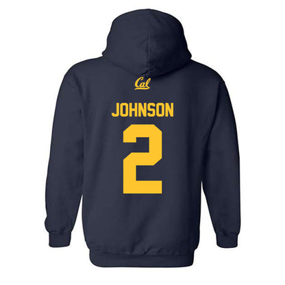 UC Berkeley - NCAA Women's Volleyball : Sophia Johnson - Sports Shersey Hooded Sweatshirt-1