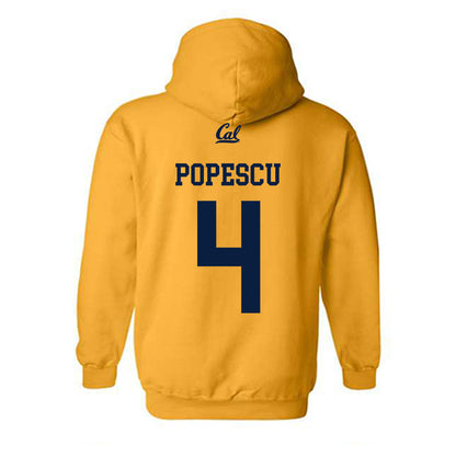 UC Berkeley - NCAA Women's Volleyball : Francesca Popescu - Sports Shersey Hooded Sweatshirt-1