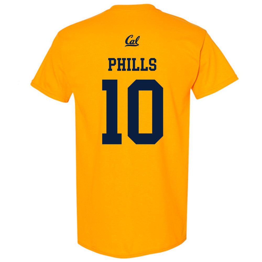 UC Berkeley - NCAA Women's Volleyball : Dominique Phills - Sports Shersey T-Shirt-1