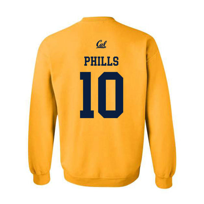 UC Berkeley - NCAA Women's Volleyball : Dominique Phills - Sports Shersey Crewneck Sweatshirt-1
