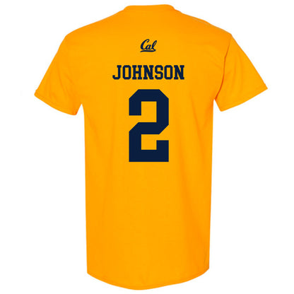 UC Berkeley - NCAA Women's Volleyball : Sophia Johnson - Sports Shersey T-Shirt-1