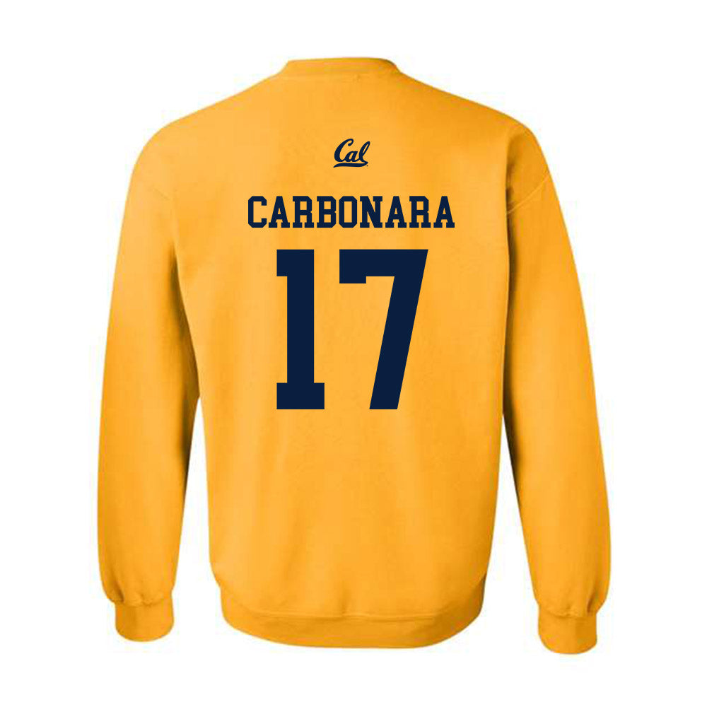 UC Berkeley - NCAA Women's Volleyball : Arissa Carbonara - Sports Shersey Crewneck Sweatshirt-1