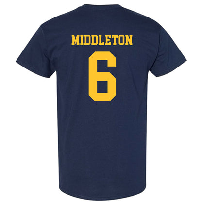 UC Berkeley - NCAA Women's Lacrosse : Jane Middleton - Sports Shersey T-Shirt-1