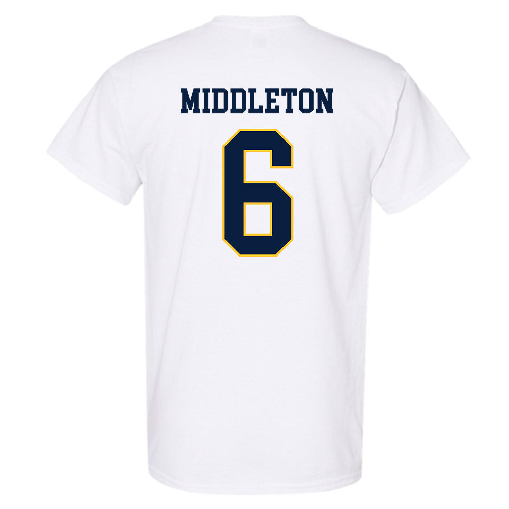 UC Berkeley - NCAA Women's Lacrosse : Jane Middleton - Sports Shersey T-Shirt-1