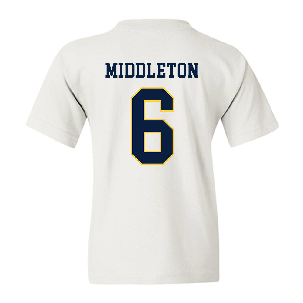 UC Berkeley - NCAA Women's Lacrosse : Jane Middleton - Sports Shersey Youth T-Shirt-1