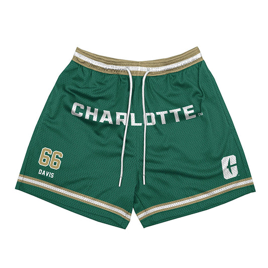 UNC Charlotte - NCAA Football : Omarion Davis - Shorts-0
