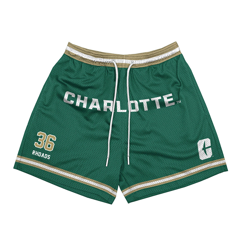 UNC Charlotte - NCAA Football : Brady Rhoads - Shorts-0