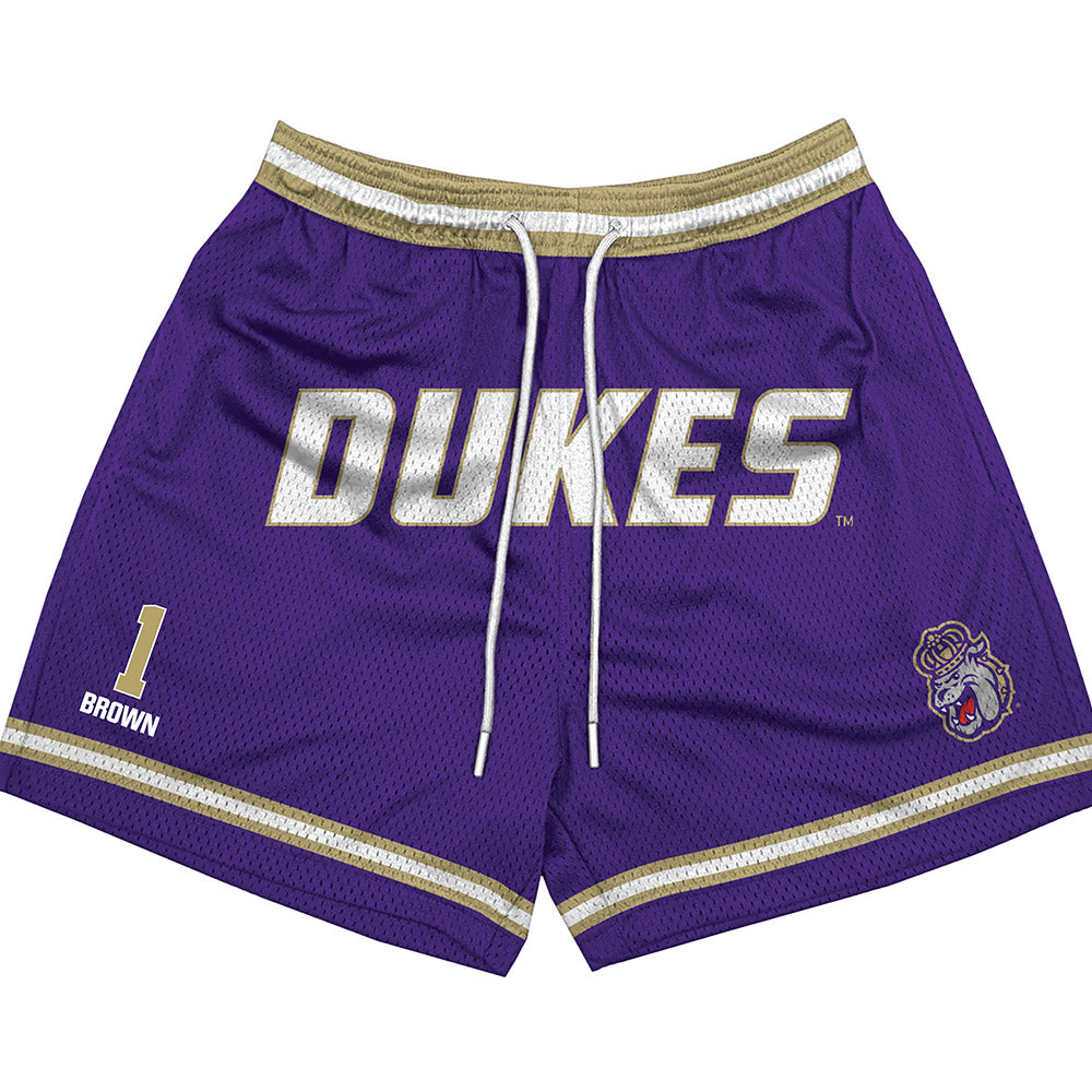 JMU - NCAA Men's Basketball : Xavier Brown - Shorts