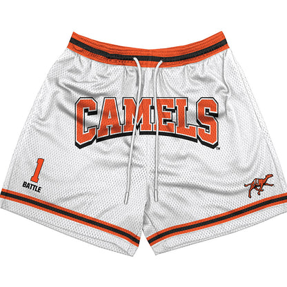 Campbell - NCAA Women's Basketball : Ashleigh Battle - Shorts-0