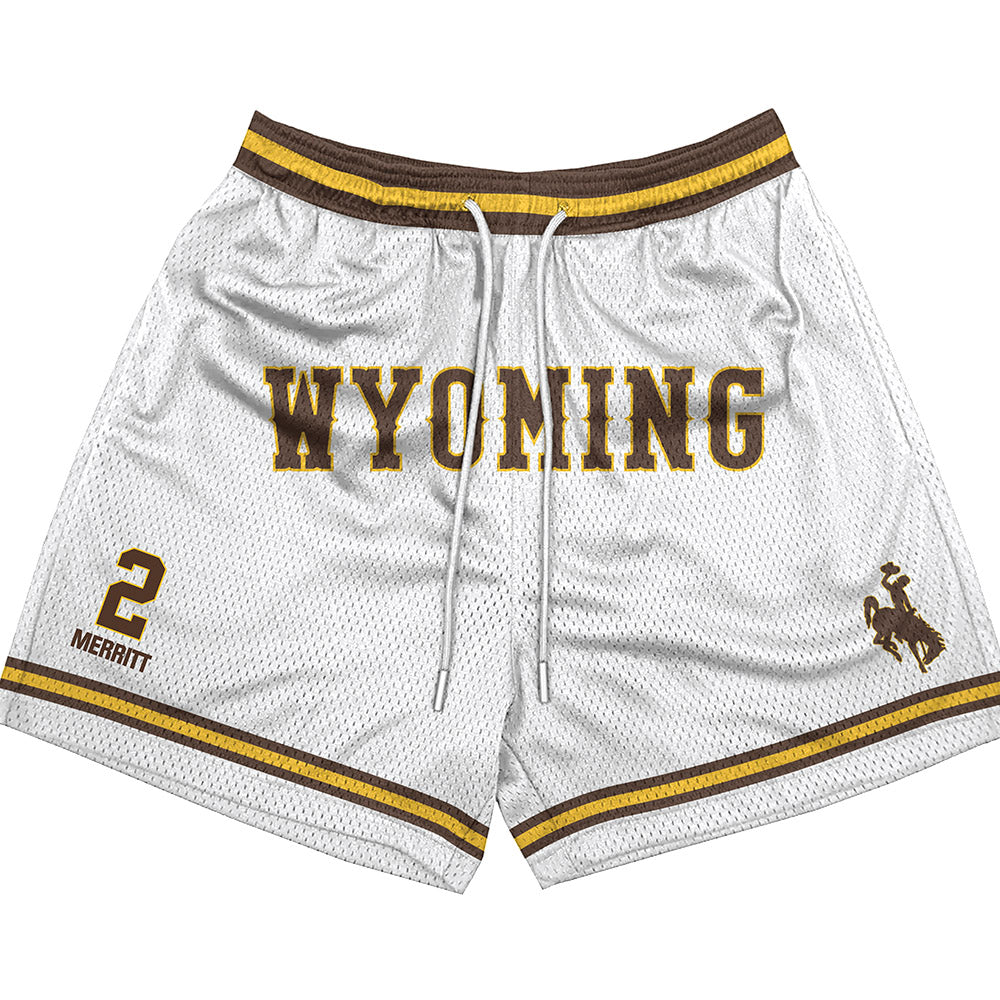 Wyoming - NCAA Football : Caleb Merritt - Shorts-0