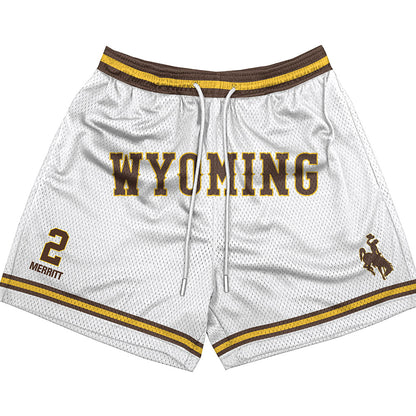 Wyoming - NCAA Football : Caleb Merritt - Shorts-0