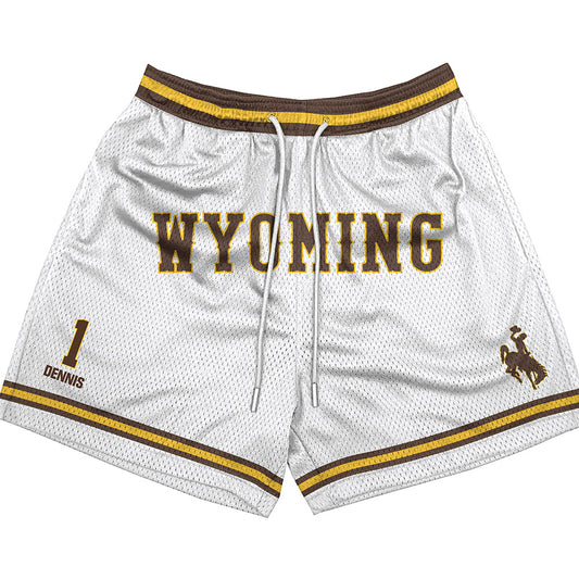 Wyoming - NCAA Men's Basketball : Damarion Dennis - Shorts-0