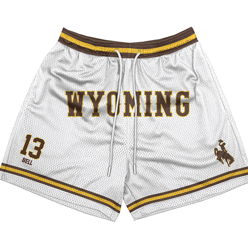 Wyoming - NCAA Football : Ian Bell - Shorts-0