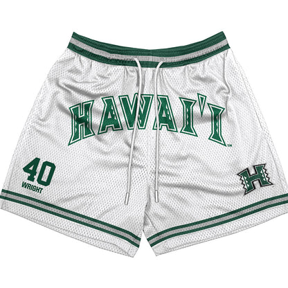 Hawaii - NCAA Football : Jeremiah Wright - Shorts