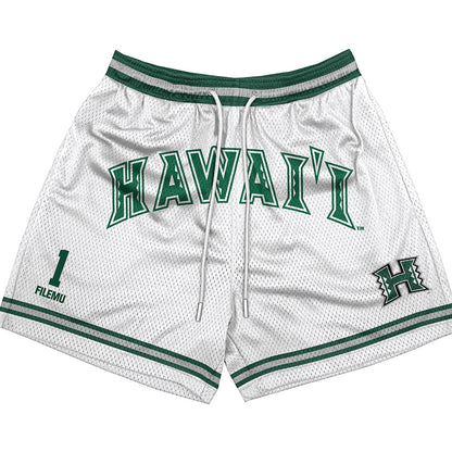 Hawaii - NCAA Women's Basketball : Kira-May Filemu - Shorts-0