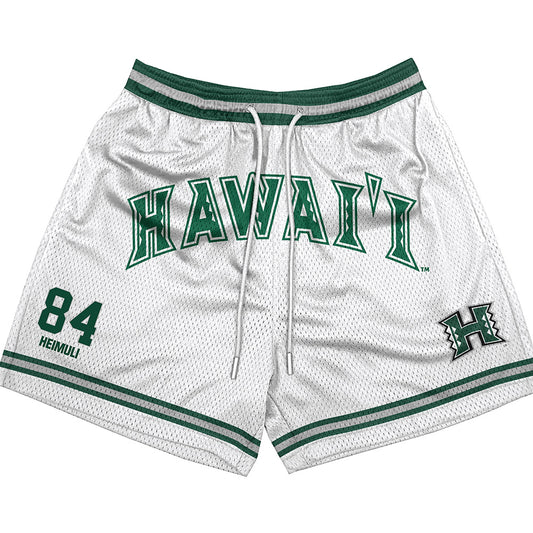 Hawaii - NCAA Football : Jarvis Heimuli - Shorts-0