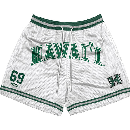 Hawaii - NCAA Football : Ben Falck - Shorts