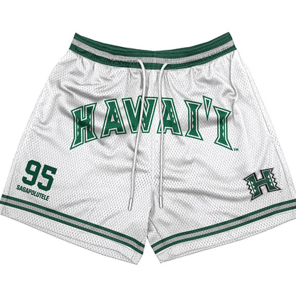 Hawaii - NCAA Football : Anthony Sagapolutele - Shorts