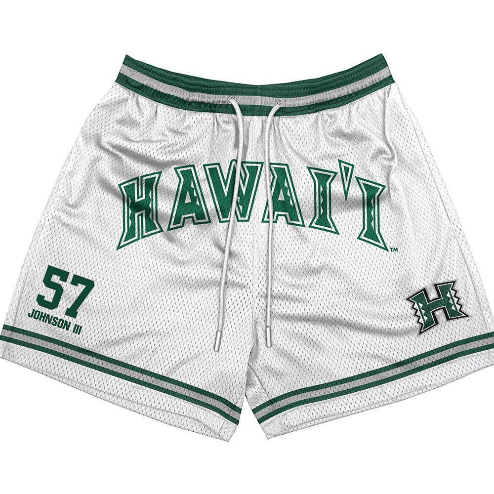 Hawaii - NCAA Football : Jackie Johnson III - Shorts