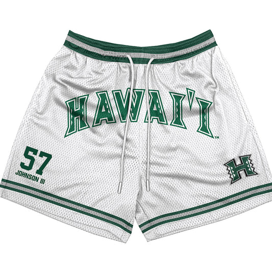 Hawaii - NCAA Football : Jackie Johnson III - Shorts