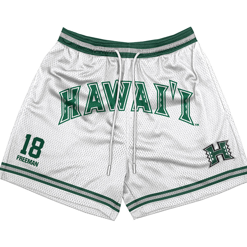 Hawaii - NCAA Football : Caleb Freeman - Shorts