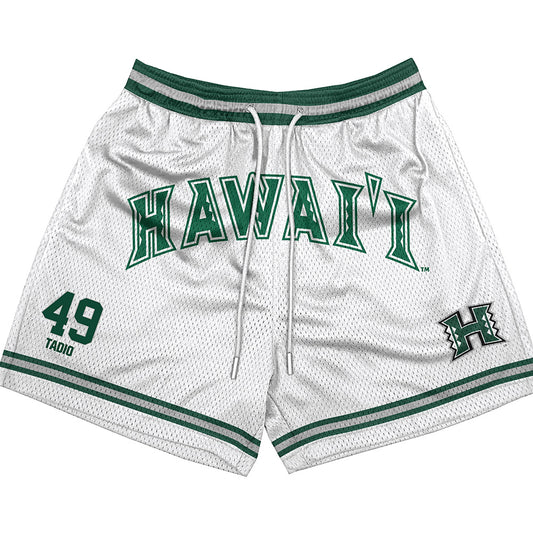 Hawaii - NCAA Football : Dennis Tadio - Shorts