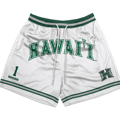 Hawaii - NCAA Football : Peter Manuma - Shorts