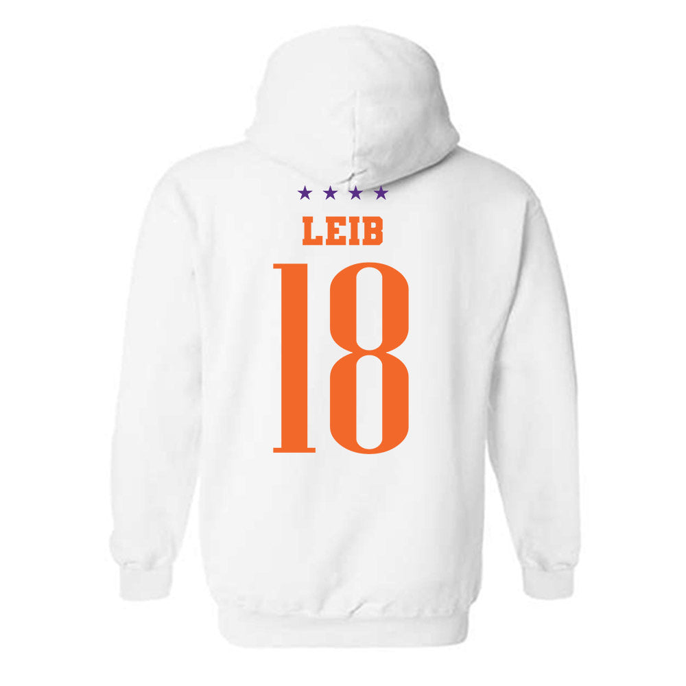 Clemson - NCAA Men's Soccer : Matthias Leib - Hooded Sweatshirt-1