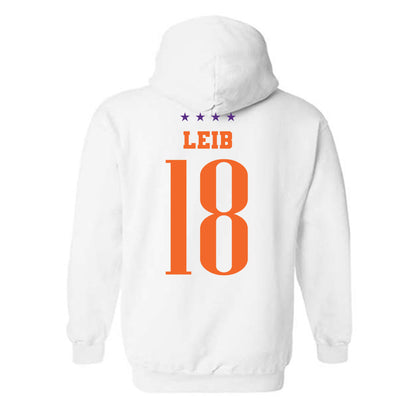Clemson - NCAA Men's Soccer : Matthias Leib - Hooded Sweatshirt-1