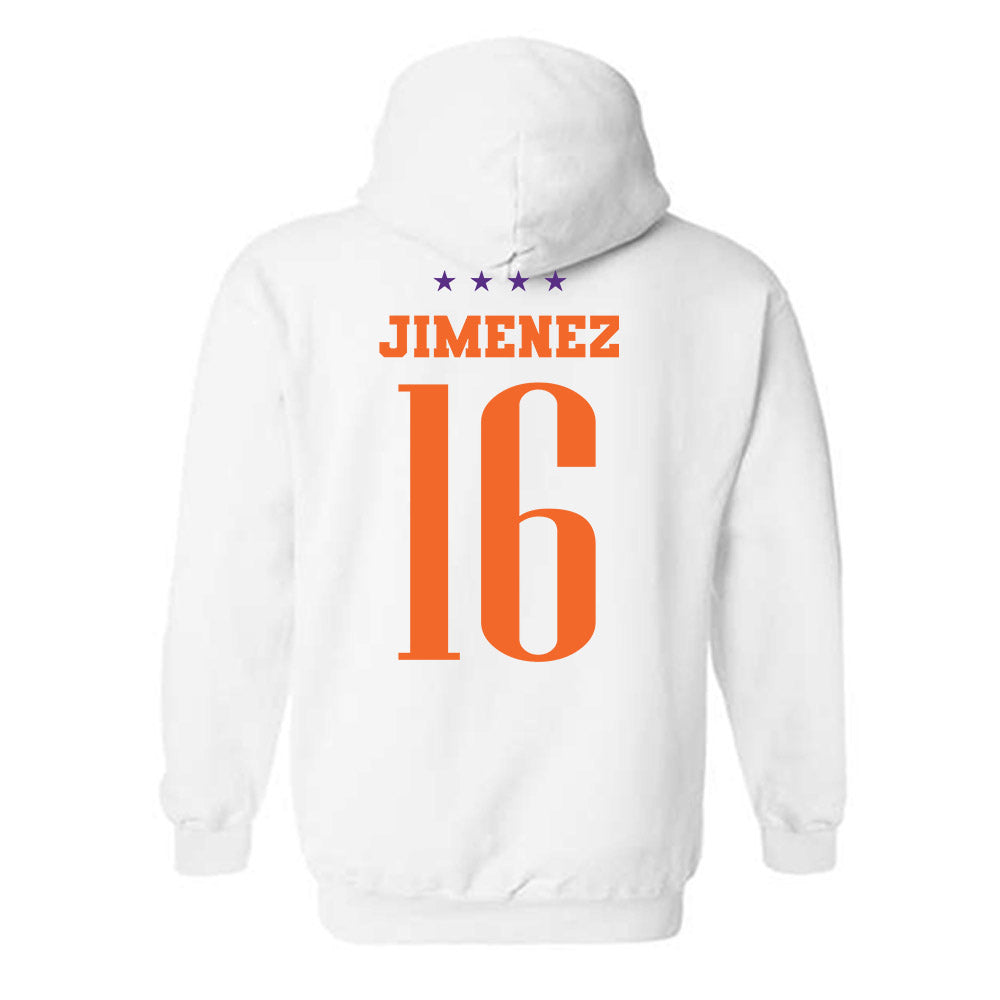 Clemson - NCAA Men's Soccer : Mason Jimenez - Hooded Sweatshirt-1