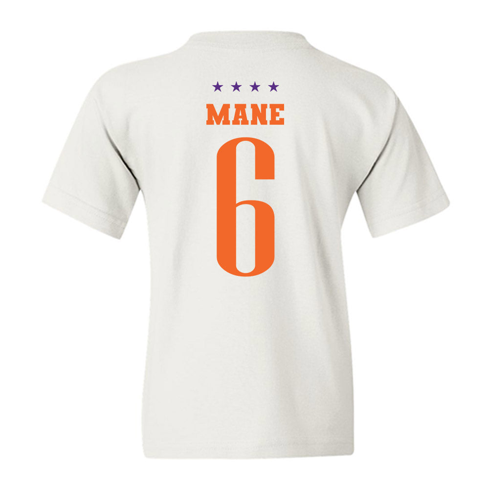 Clemson - NCAA Men's Soccer : Abdou Mane - Youth T-Shirt-1