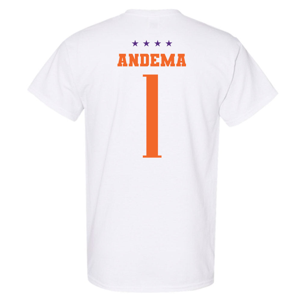 Clemson - NCAA Men's Soccer : Joseph Andema - T-Shirt-1