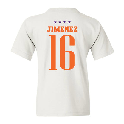 Clemson - NCAA Men's Soccer : Mason Jimenez - Youth T-Shirt-1