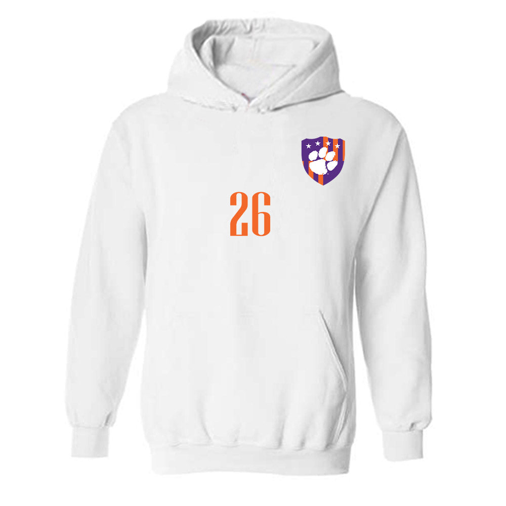 Clemson - NCAA Men's Soccer : Marco Garcia - Hooded Sweatshirt