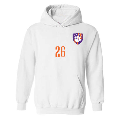 Clemson - NCAA Men's Soccer : Marco Garcia - Hooded Sweatshirt