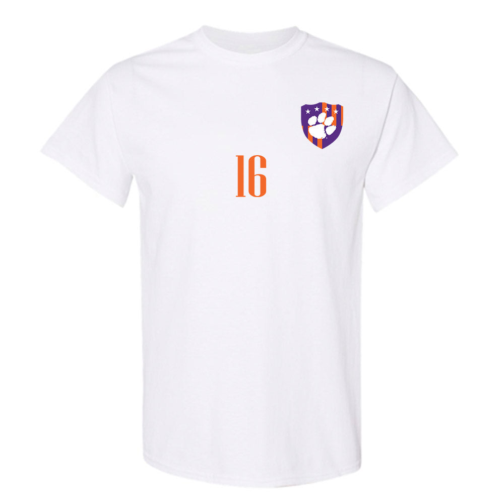 Clemson - NCAA Men's Soccer : Mason Jimenez - T-Shirt-0
