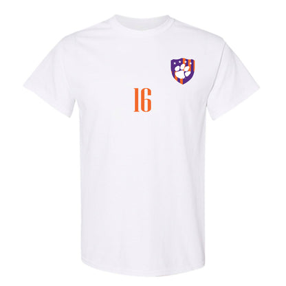 Clemson - NCAA Men's Soccer : Mason Jimenez - T-Shirt-0