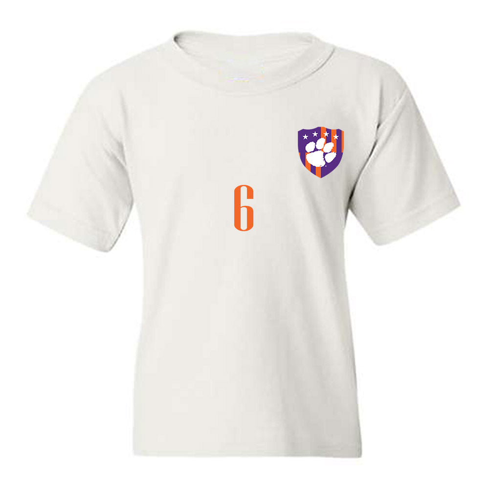 Clemson - NCAA Men's Soccer : Abdou Mane - Youth T-Shirt-0