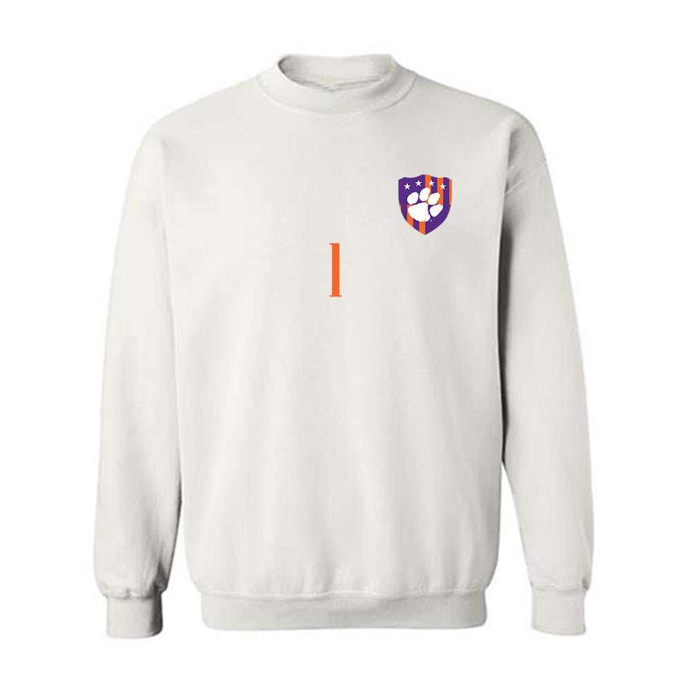 Clemson - NCAA Men's Soccer : Joseph Andema - Crewneck Sweatshirt-0