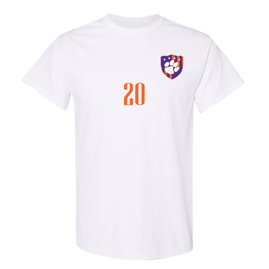 Clemson - NCAA Men's Soccer : Andres Beirute - T-Shirt-0