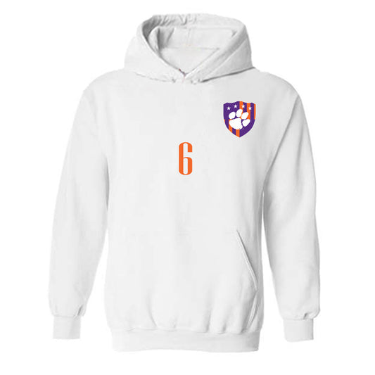 Clemson - NCAA Men's Soccer : Abdou Mane - Hooded Sweatshirt-0