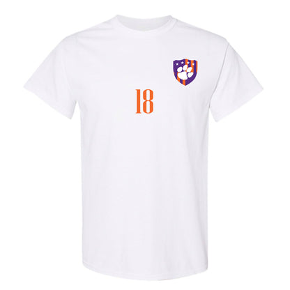 Clemson - NCAA Men's Soccer : Matthias Leib - T-Shirt-0
