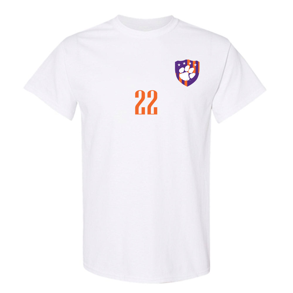 Clemson - NCAA Men's Soccer : Aiden Hampton - T-Shirt