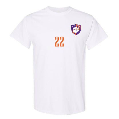 Clemson - NCAA Men's Soccer : Aiden Hampton - T-Shirt