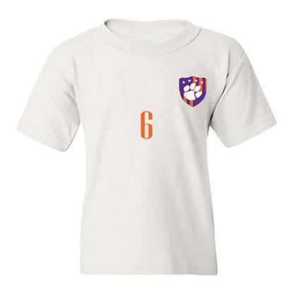 Clemson - NCAA Men's Soccer : Abdou Mane - Youth T-Shirt-0