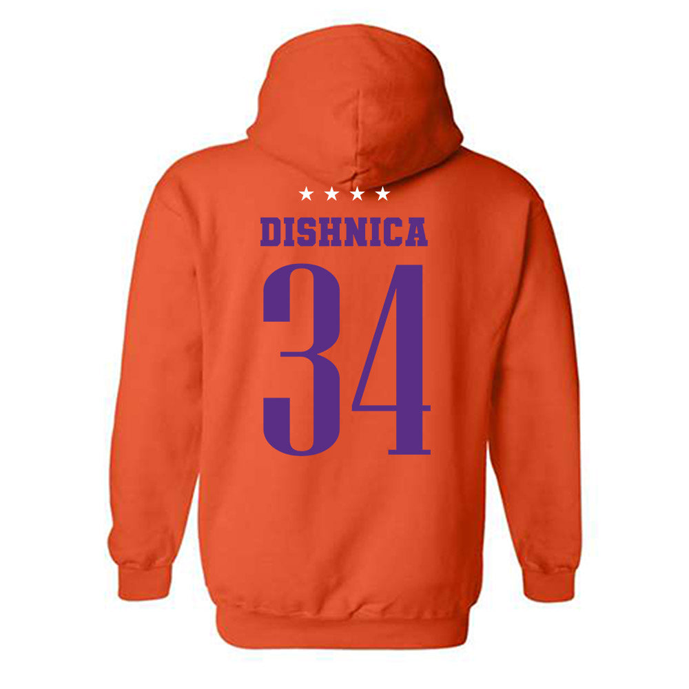 Clemson - NCAA Men's Soccer : Samir Dishnica - Hooded Sweatshirt