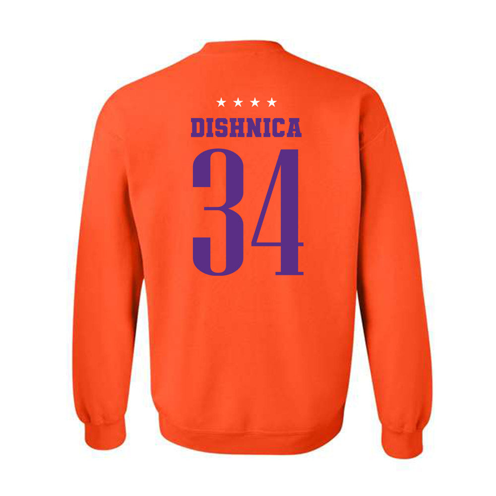 Clemson - NCAA Men's Soccer : Samir Dishnica - Crewneck Sweatshirt