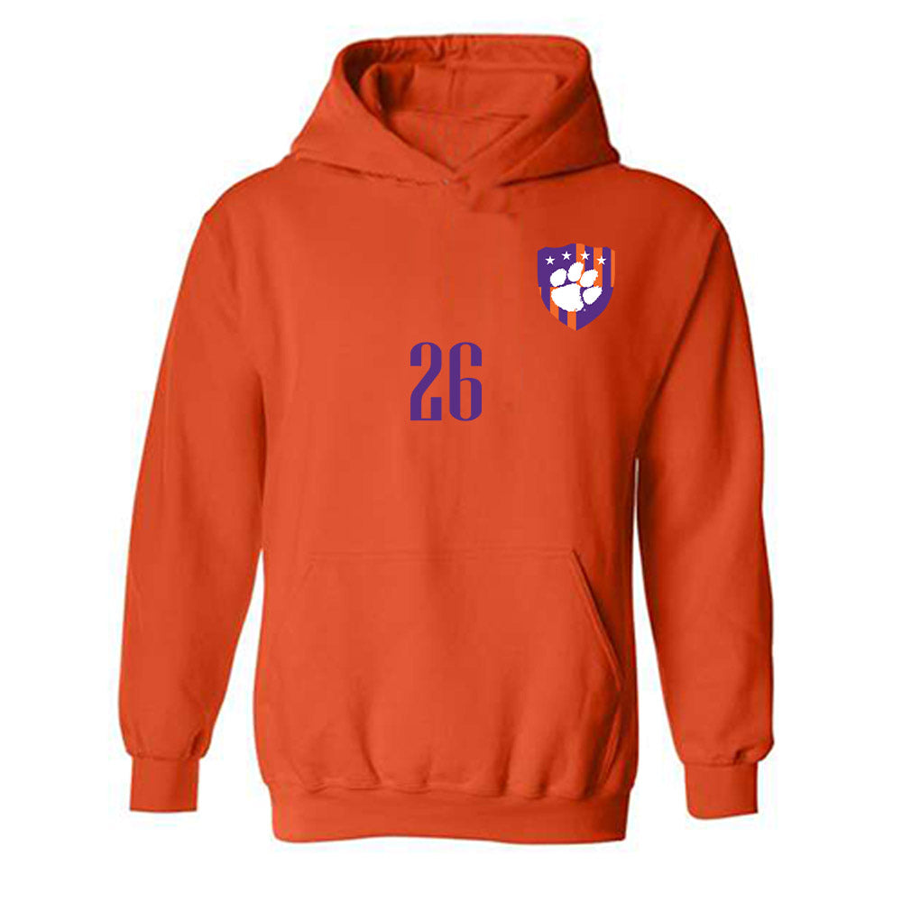 Clemson - NCAA Men's Soccer : Marco Garcia - Hooded Sweatshirt